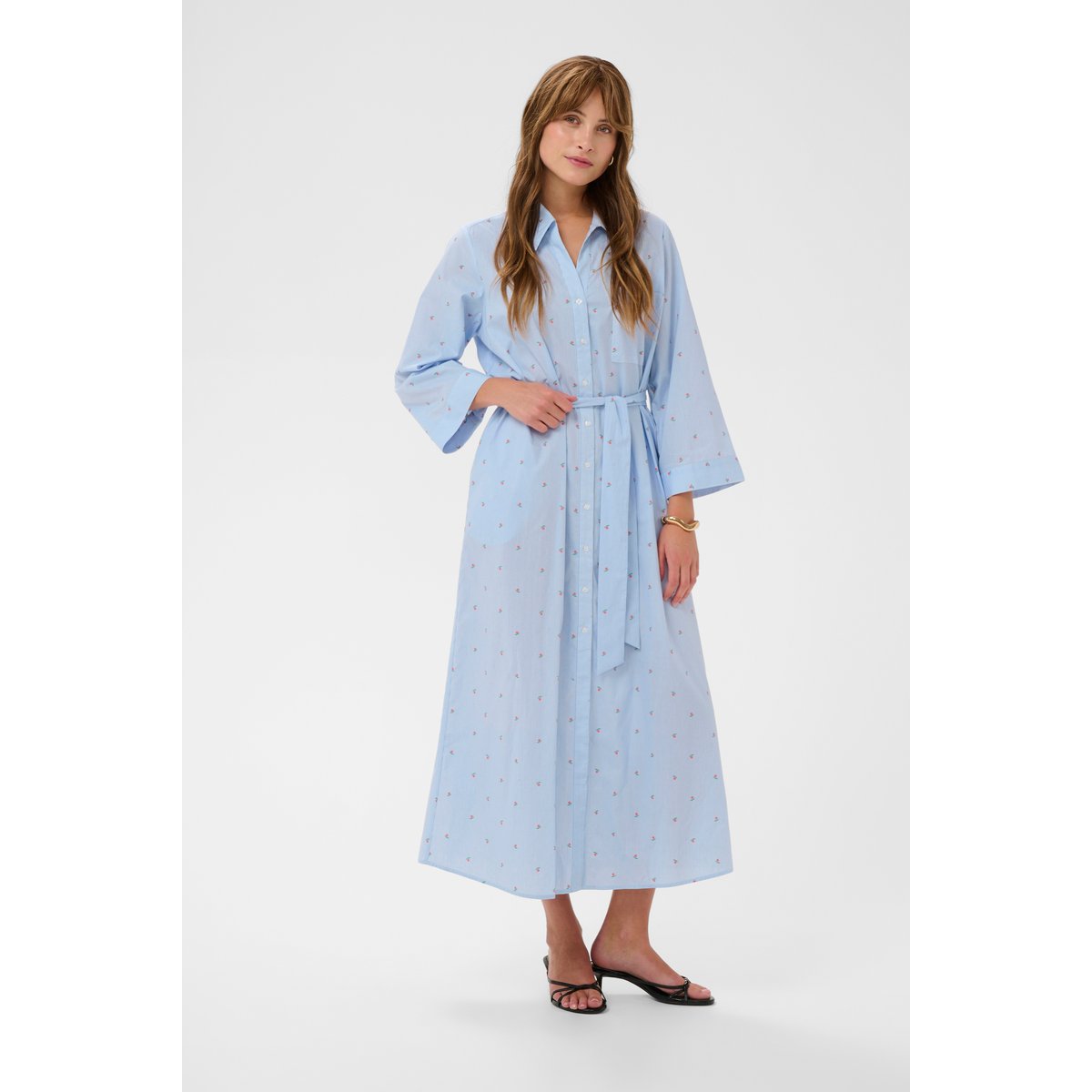 Robe bleu/blanc rayures, CULTURE