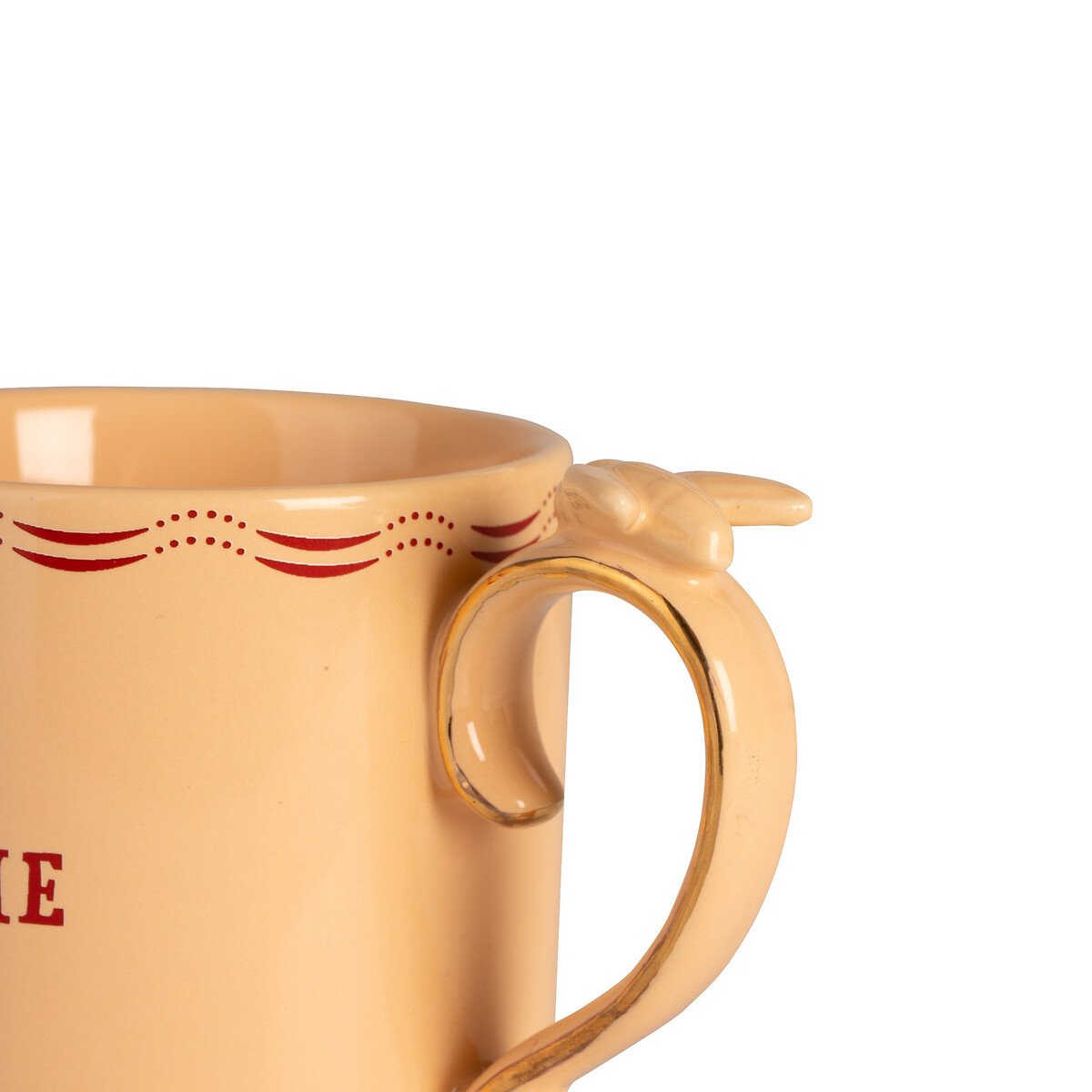 "I go Home Early" Bee Handle Mug orange, YVONNE ELLEN