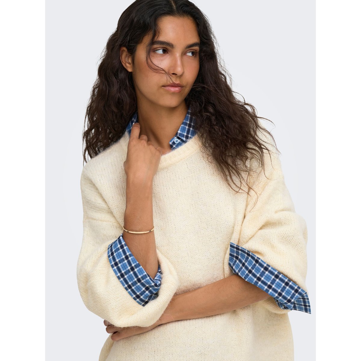 Pull En Maille birch, ONLY