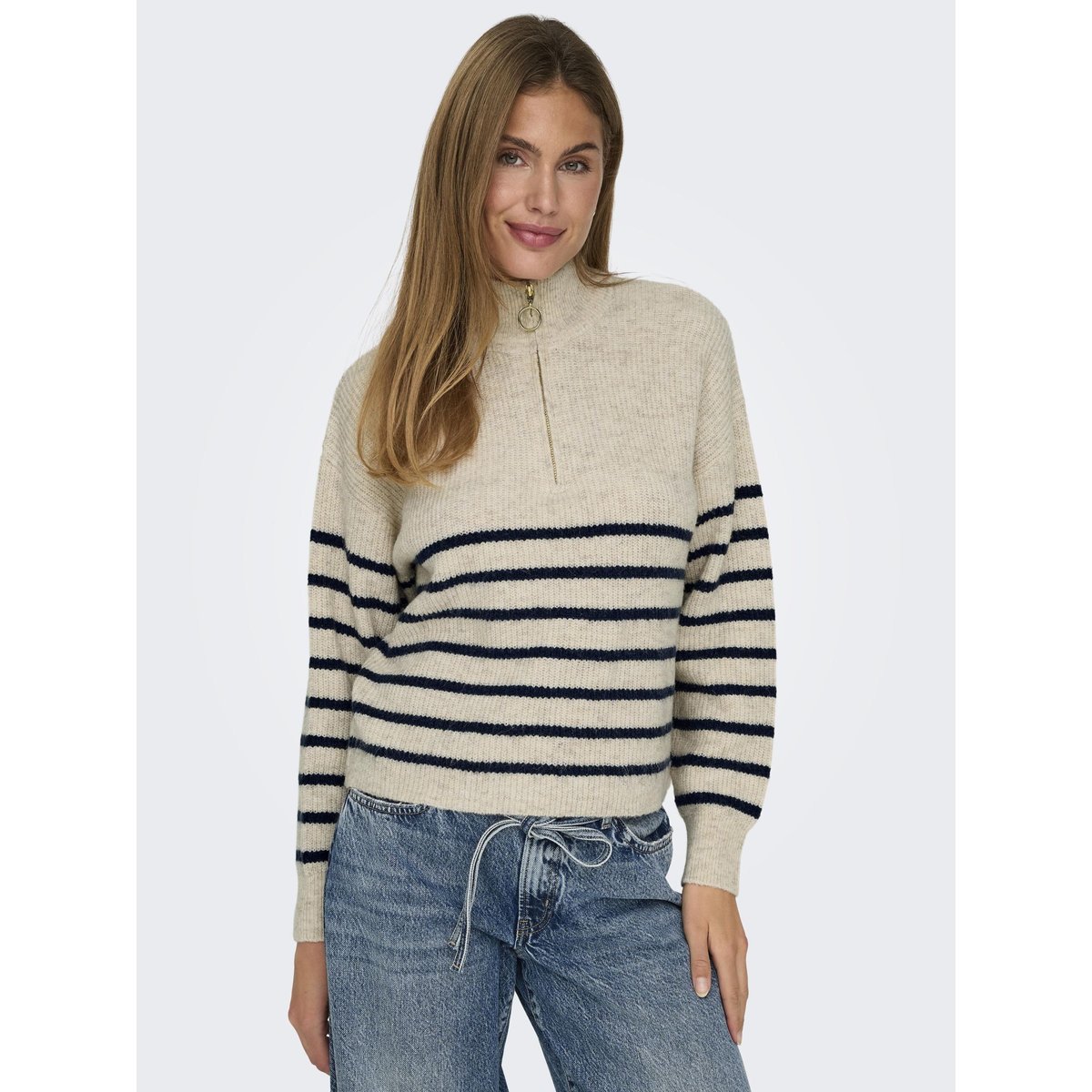 Pull En Maille pumice stone, ONLY