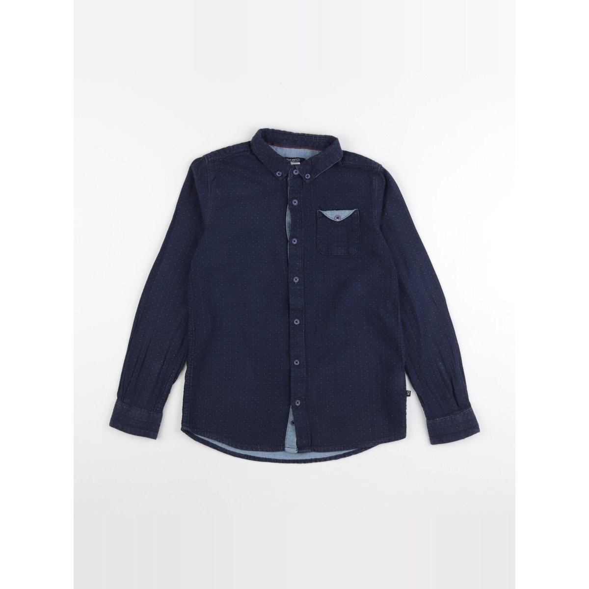Chemise - Etat satisfaisant bleu, OKAIDI