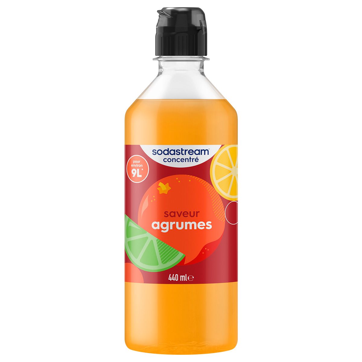 Concentré AGRUMES 440ml couleur unique, SODASTREAM