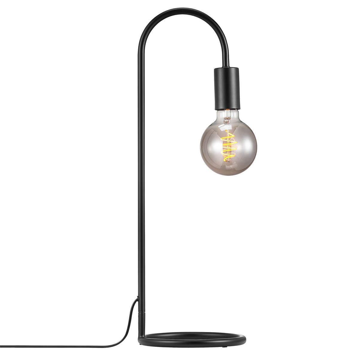 Lampe à poser style moderne en métal, PACO noir, NORDLUX
