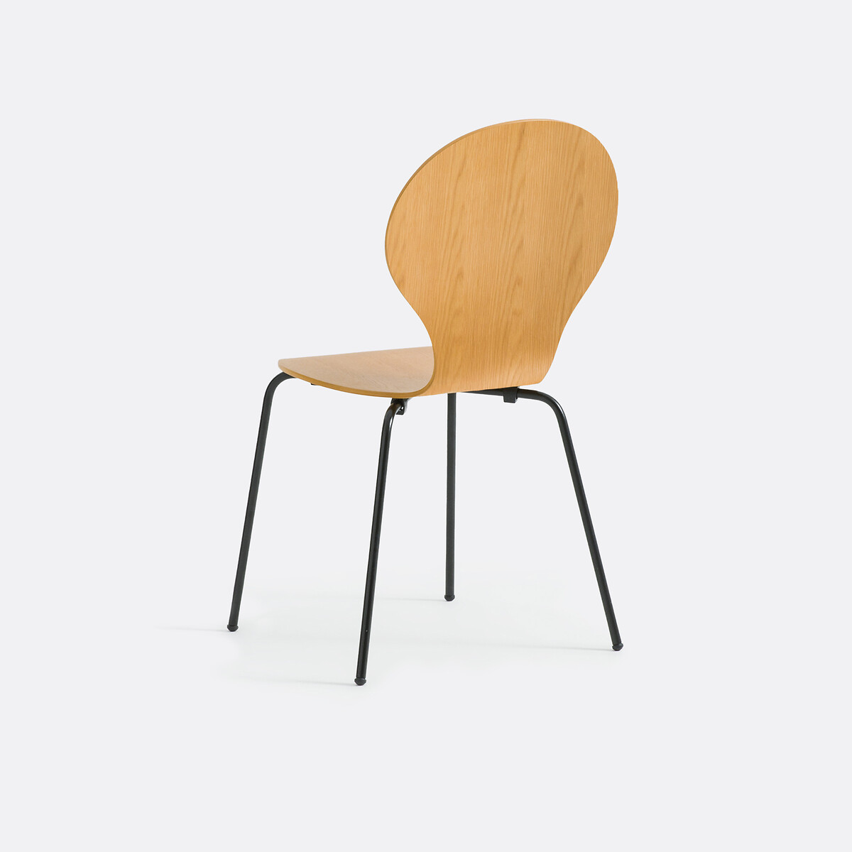 Silla apilable, Lenon roble teñido, LA REDOUTE INTERIEURS