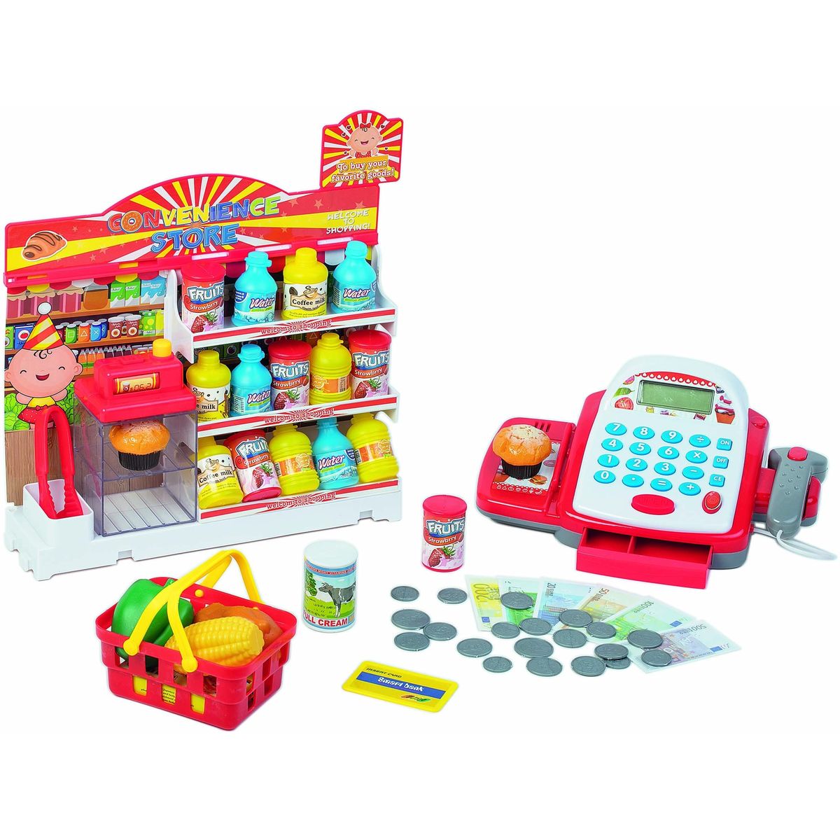 Coffret Epicerie multicolore, AUCUNE
