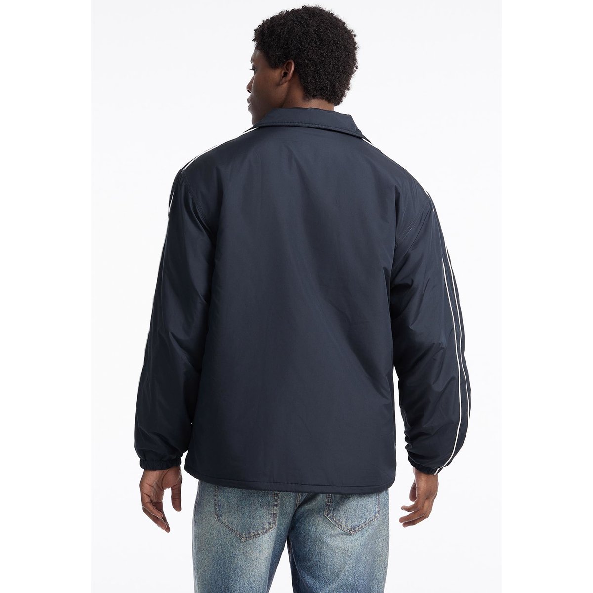 Blouson Logo Imprimé bleu, GUESS JEANS