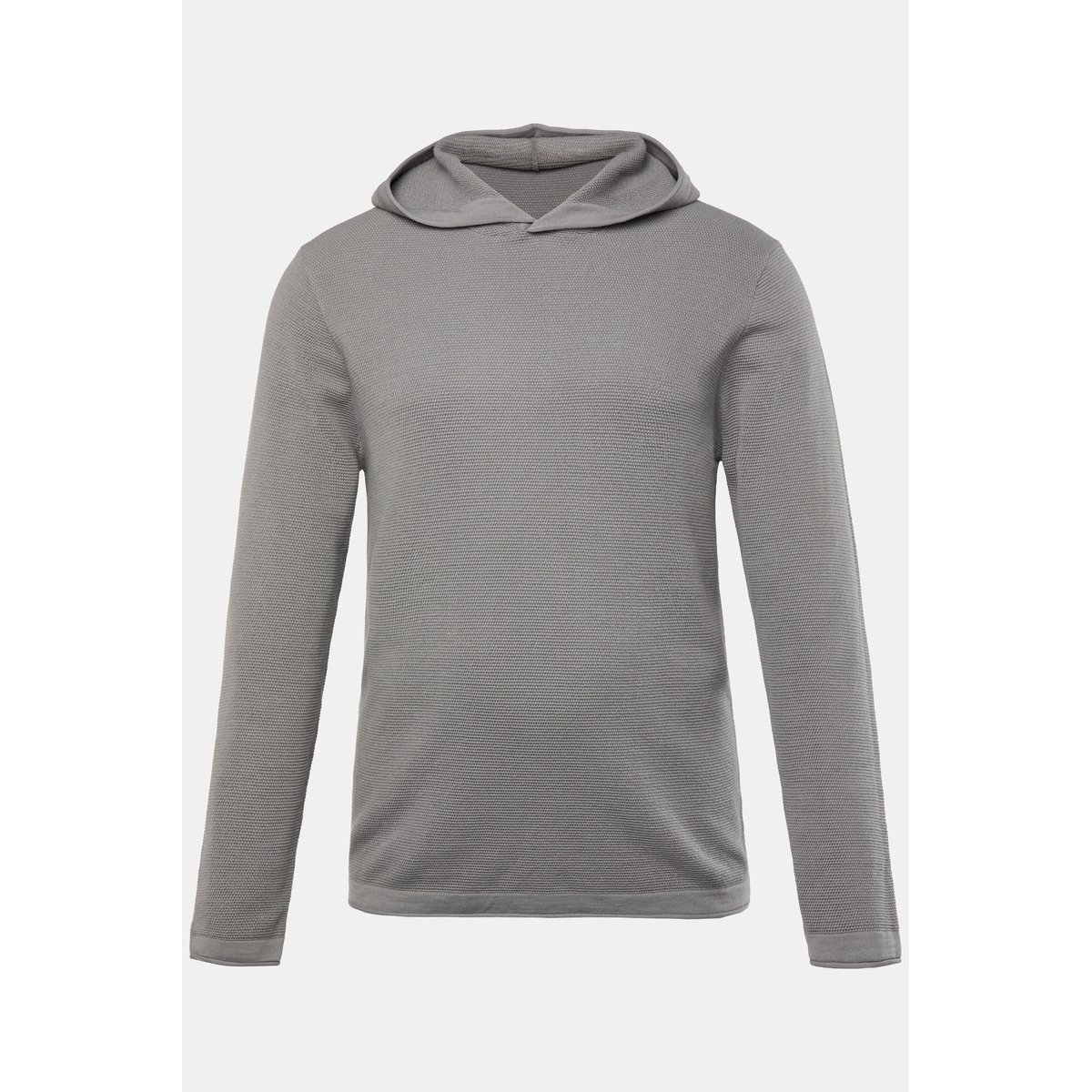 Sweat à capuche en maille gris cendré, JP1880