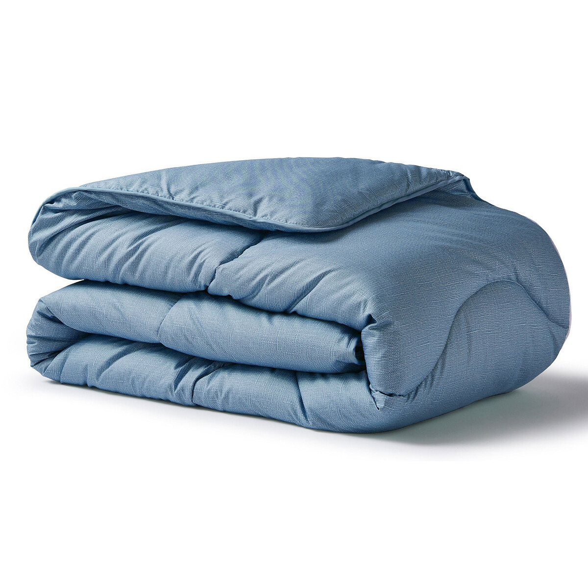 10.5 Tog Linen Print Coverless Duvet blue, NIGHT LARK