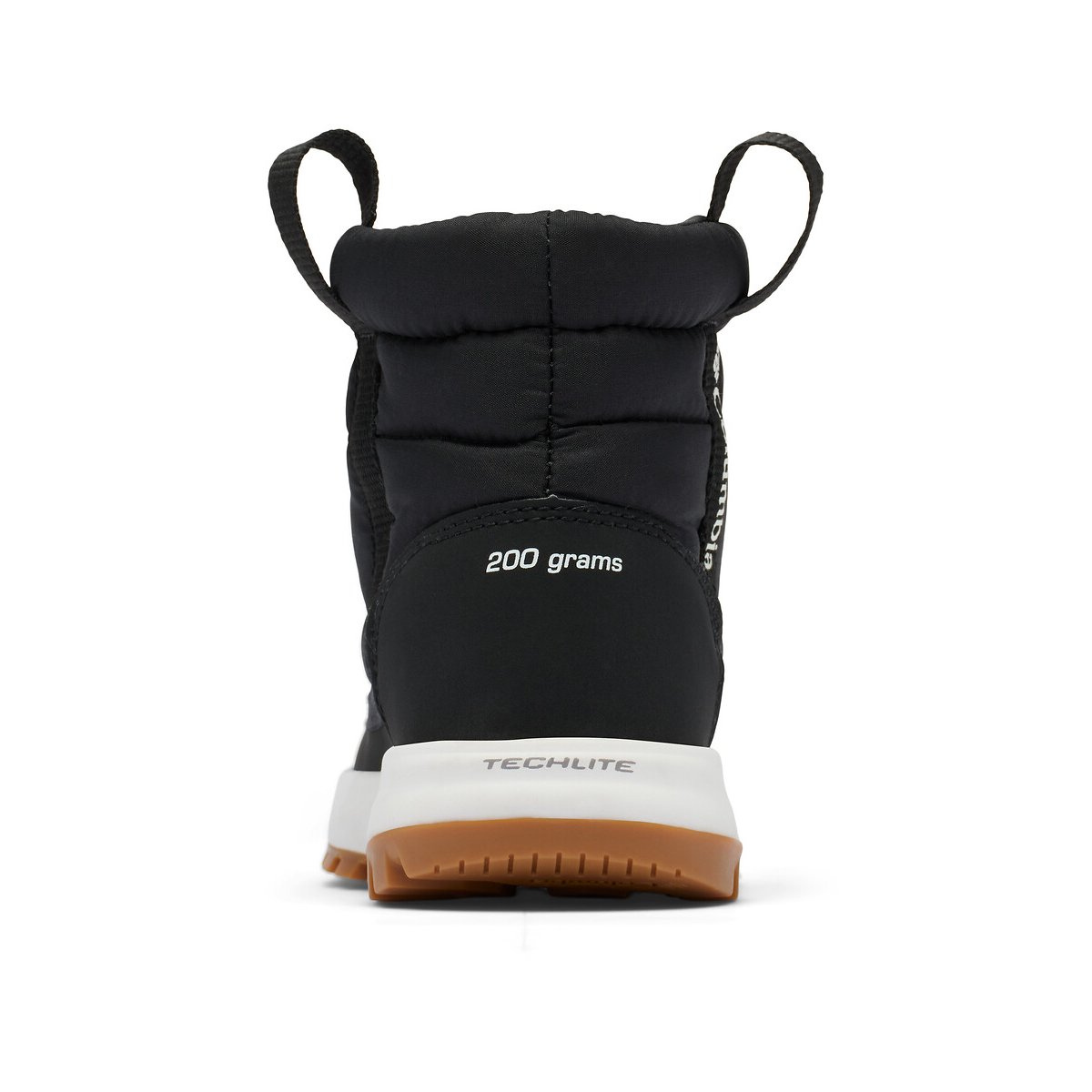 Boots d’hiver imperméables CHILDREN'S SNOWTROT™ MID noir, COLUMBIA