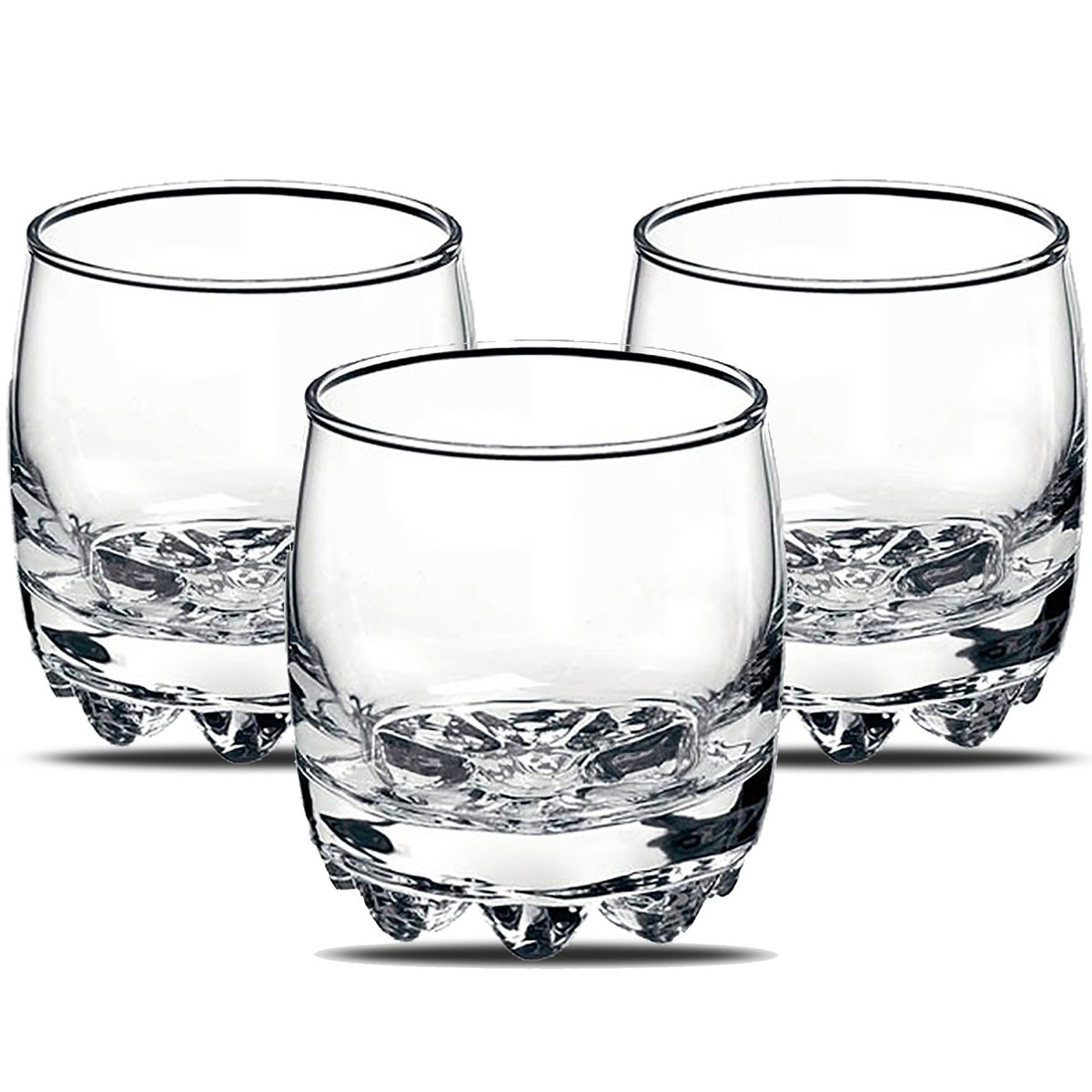 Set de 3 verres à whisky 30cl transparent, WADIGA
