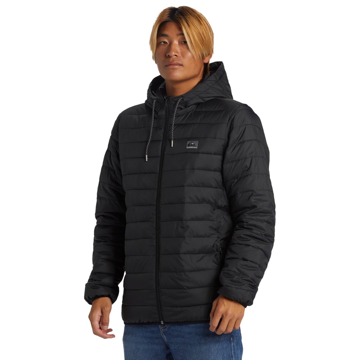 Doudoune à capuche noir, QUIKSILVER