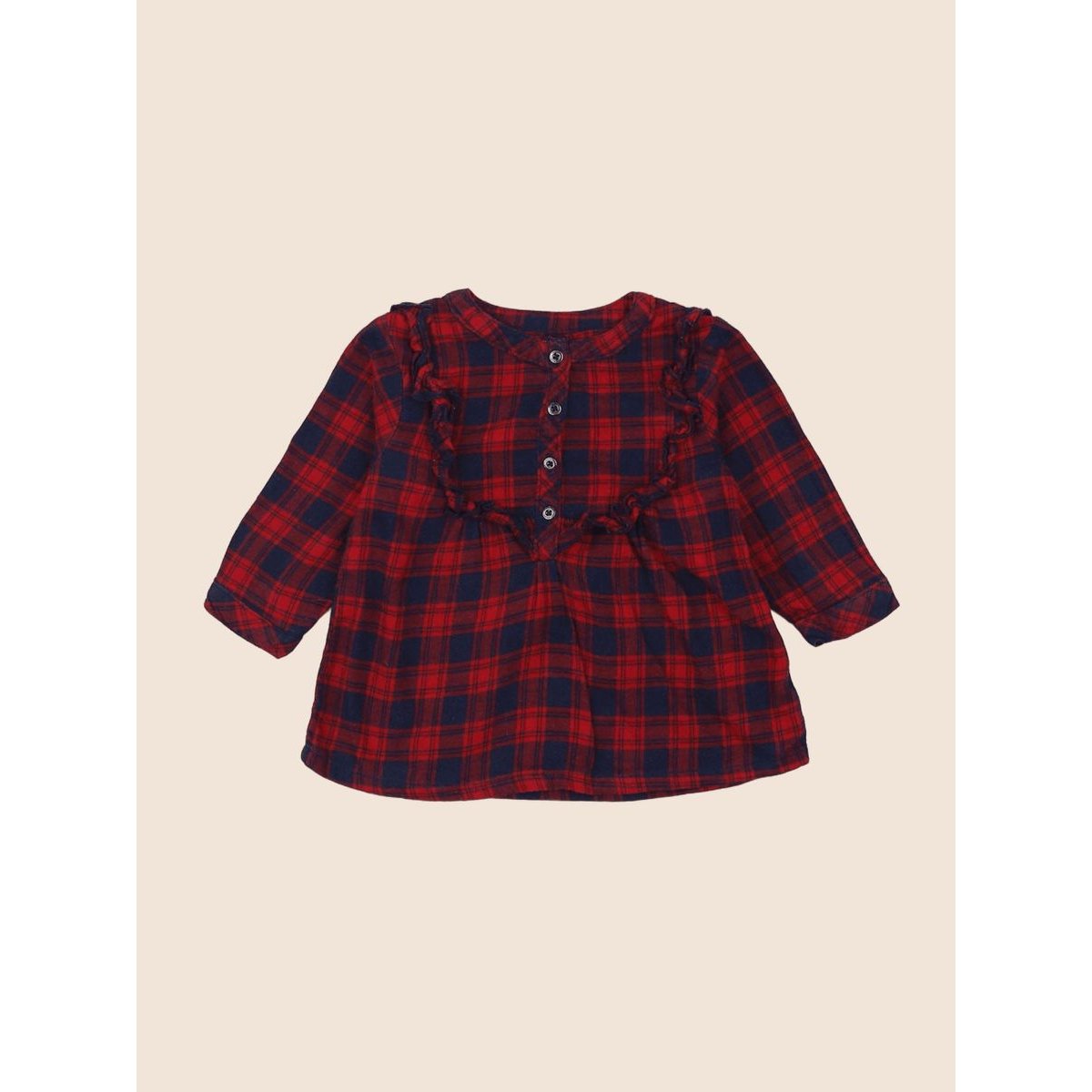 Blouse - Très bon état rouge, VERTBAUDET