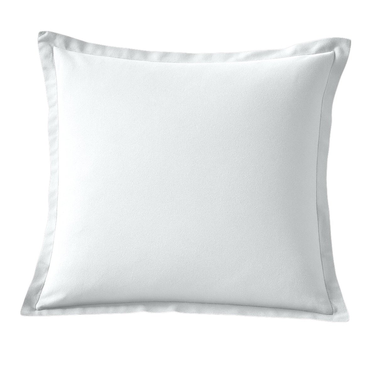 Taie d'oreiller en coton unie, OREA blanc, C DESIGN HOME TEXTILE