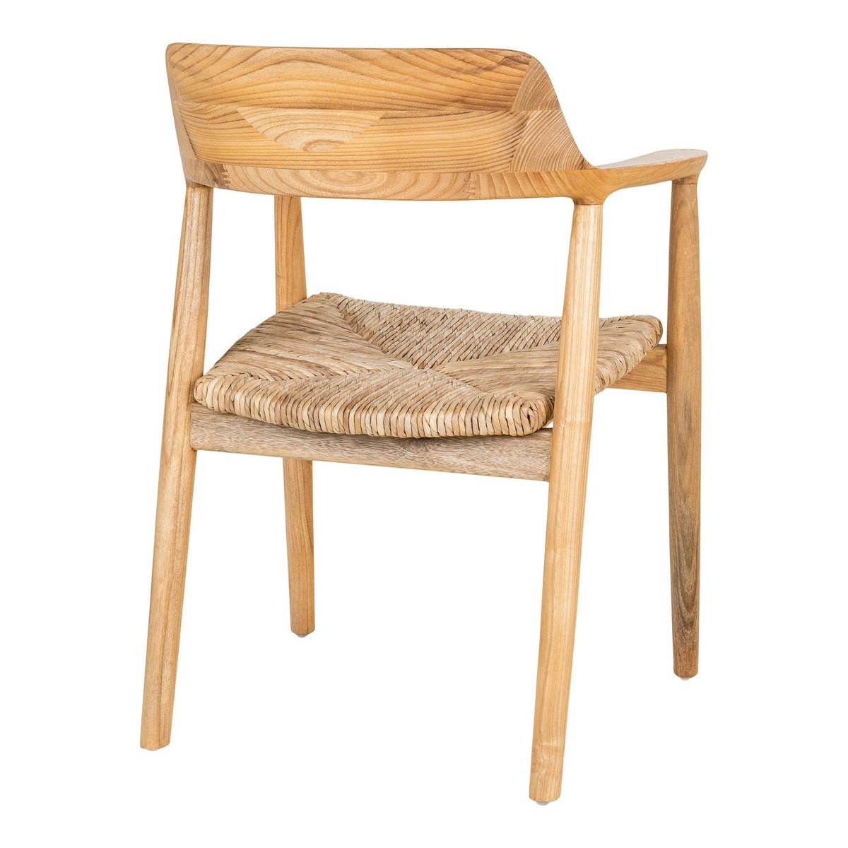 Chaise vintage en bois exotique (lot de 2) bois naturel, PIER IMPORT