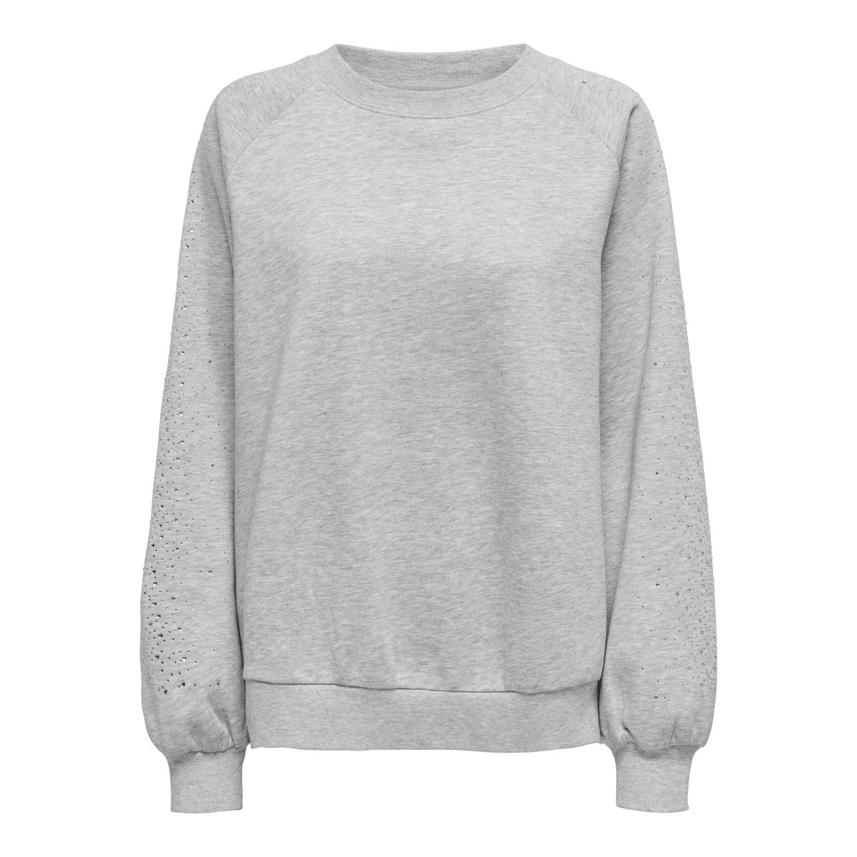 Sweat-Shirt grise - light grey melange, ONLY