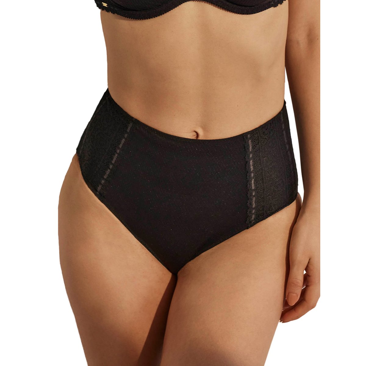 Culotte taille haute Flavia noir, SELMARK