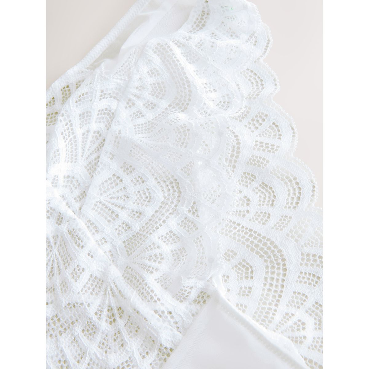 Slip en dentelle, lot de 2 blanc, NEXT