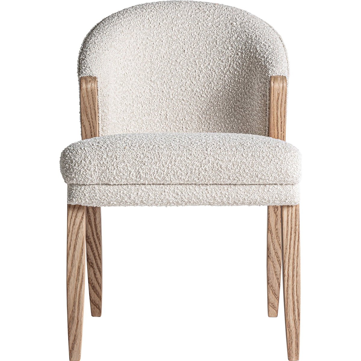 Chaise contemporaine en bois de pin marron bois naturel, RECOLLECTION