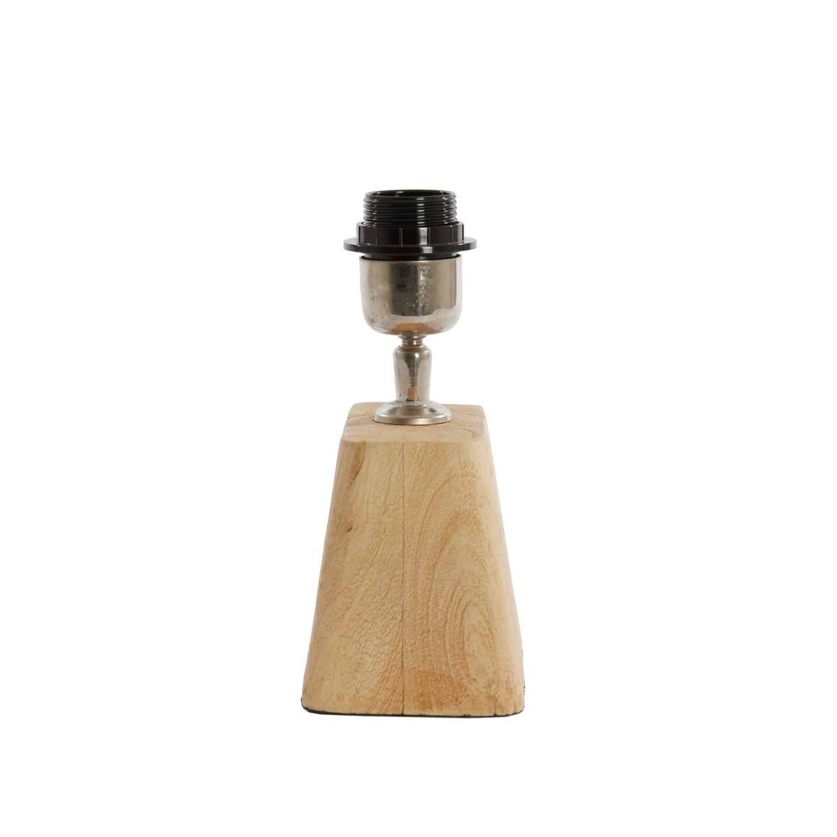 Base De La Lampe Bois KARDAN naturel, LIGHT & LIVING