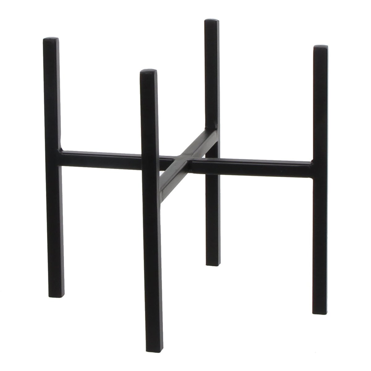 Support pour plantes H25 cm ASCOT noir, MICA DECORATIONS