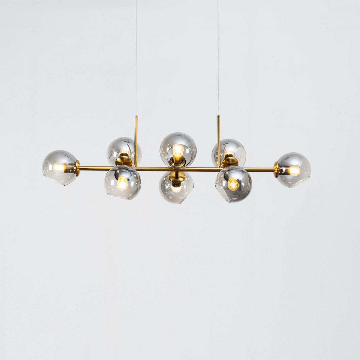 Grande suspension moderne - CARLOTTA doré / laiton, KOSILUM