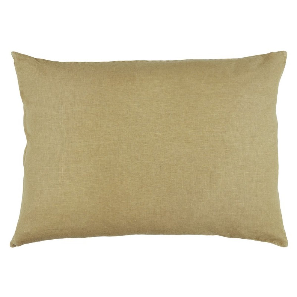 Housse coussin lin jaune moutarde, IB LAURSEN