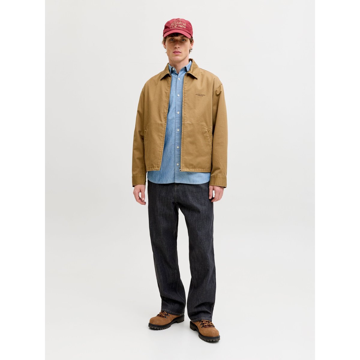 Jean Baggy Fit grey denim, JACK & JONES