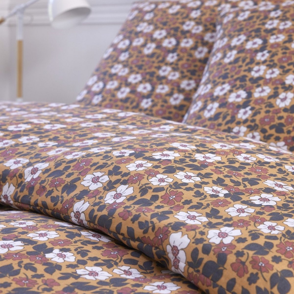 Parure de lit - Housse de couette en Gaze de Coton multicolore, EDEN