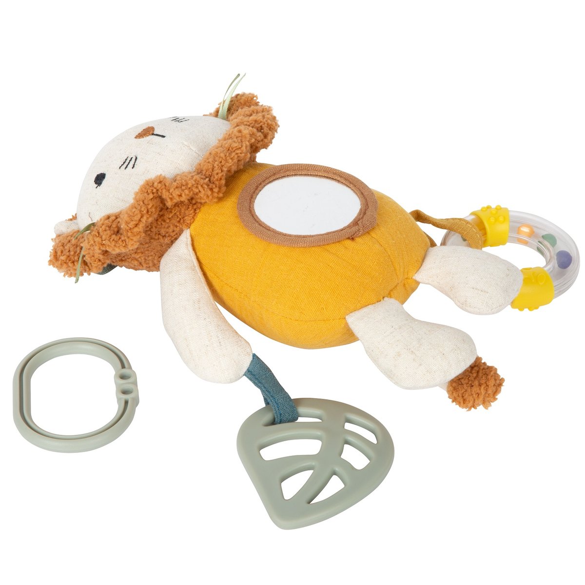 Jouet pour bébé à suspendre LITTLE LION jaune, SMALL FOOT COMPANY