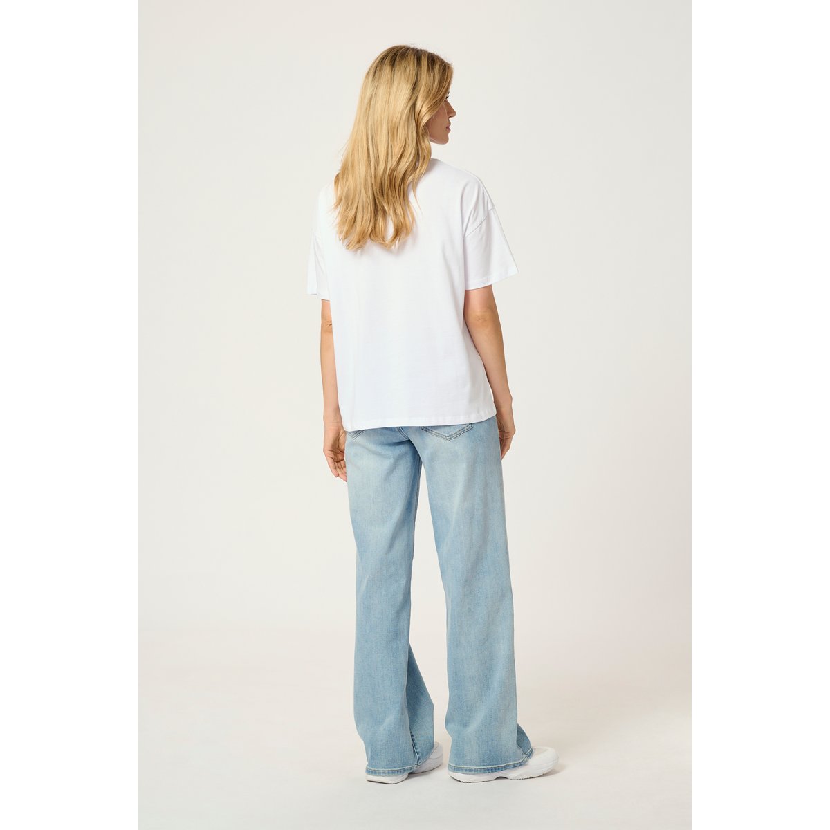 T-shirt blanc optical white, KAFFE