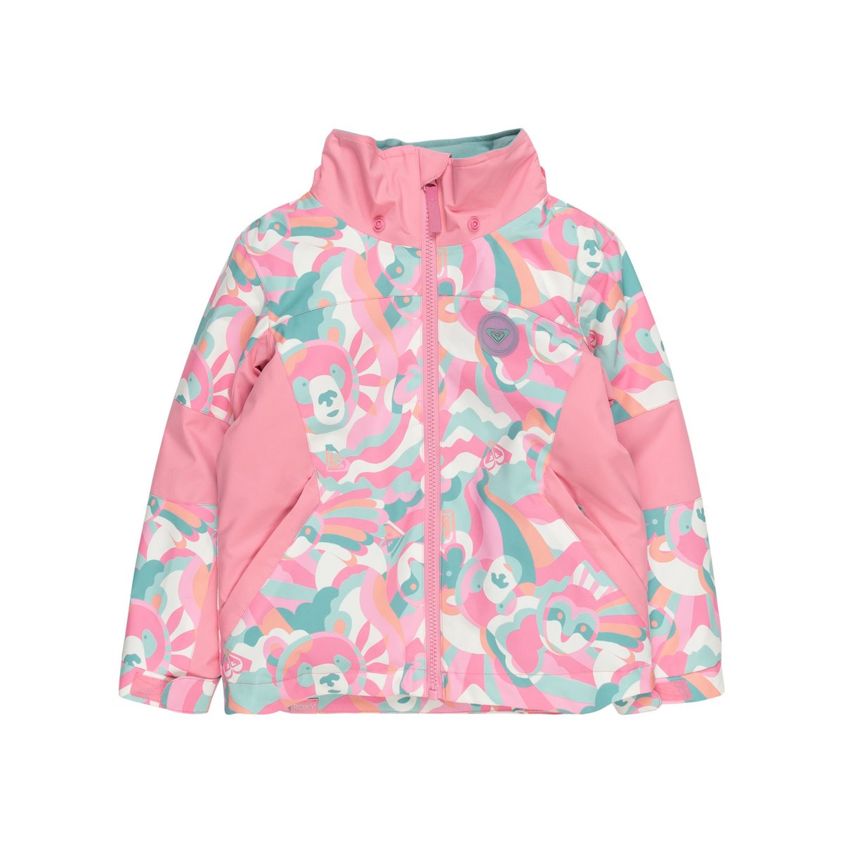 Veste de snow SNOWY TALE. rose sachet pink mountain night, ROXY