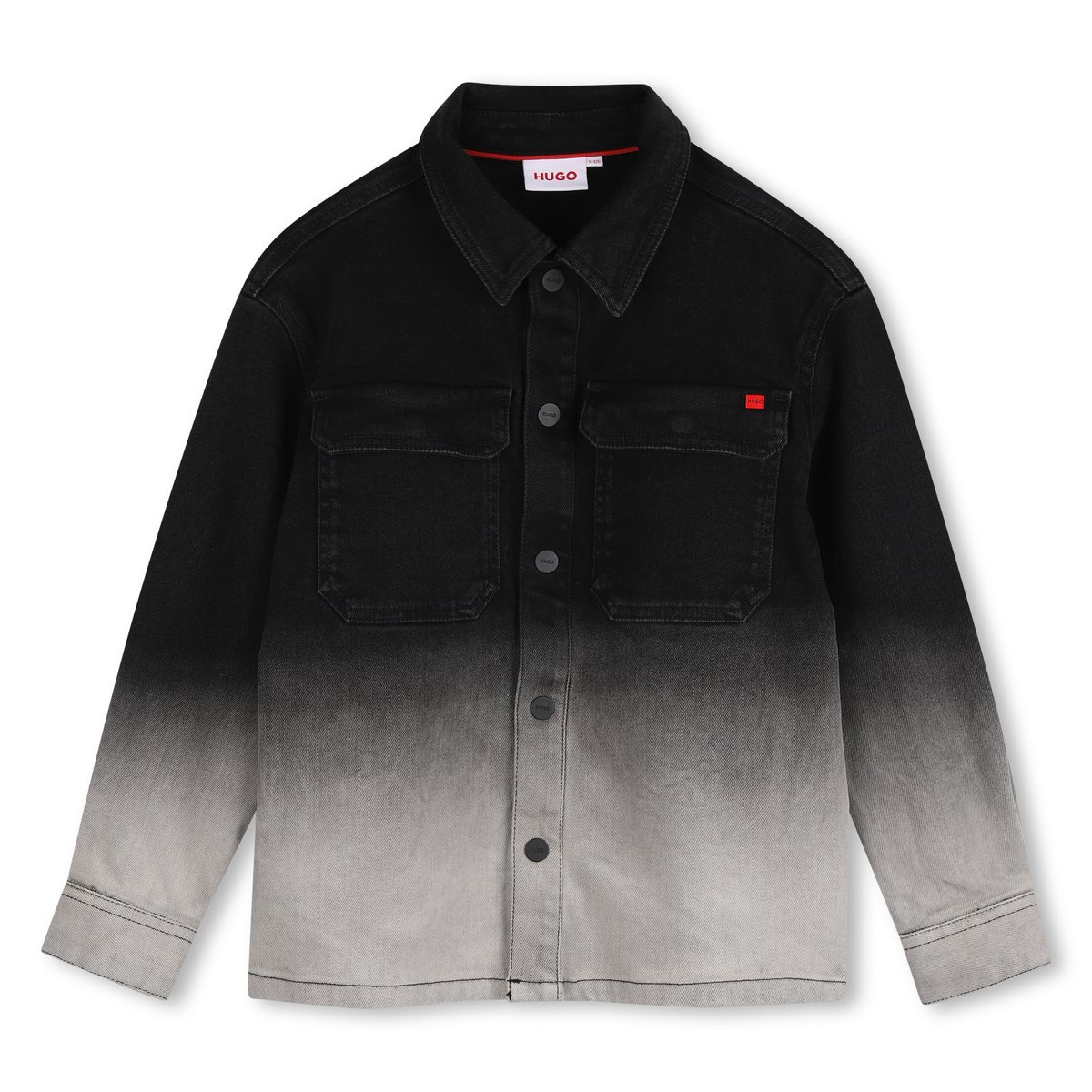 Sur-chemise denim black lave, HUGO KIDSWEAR