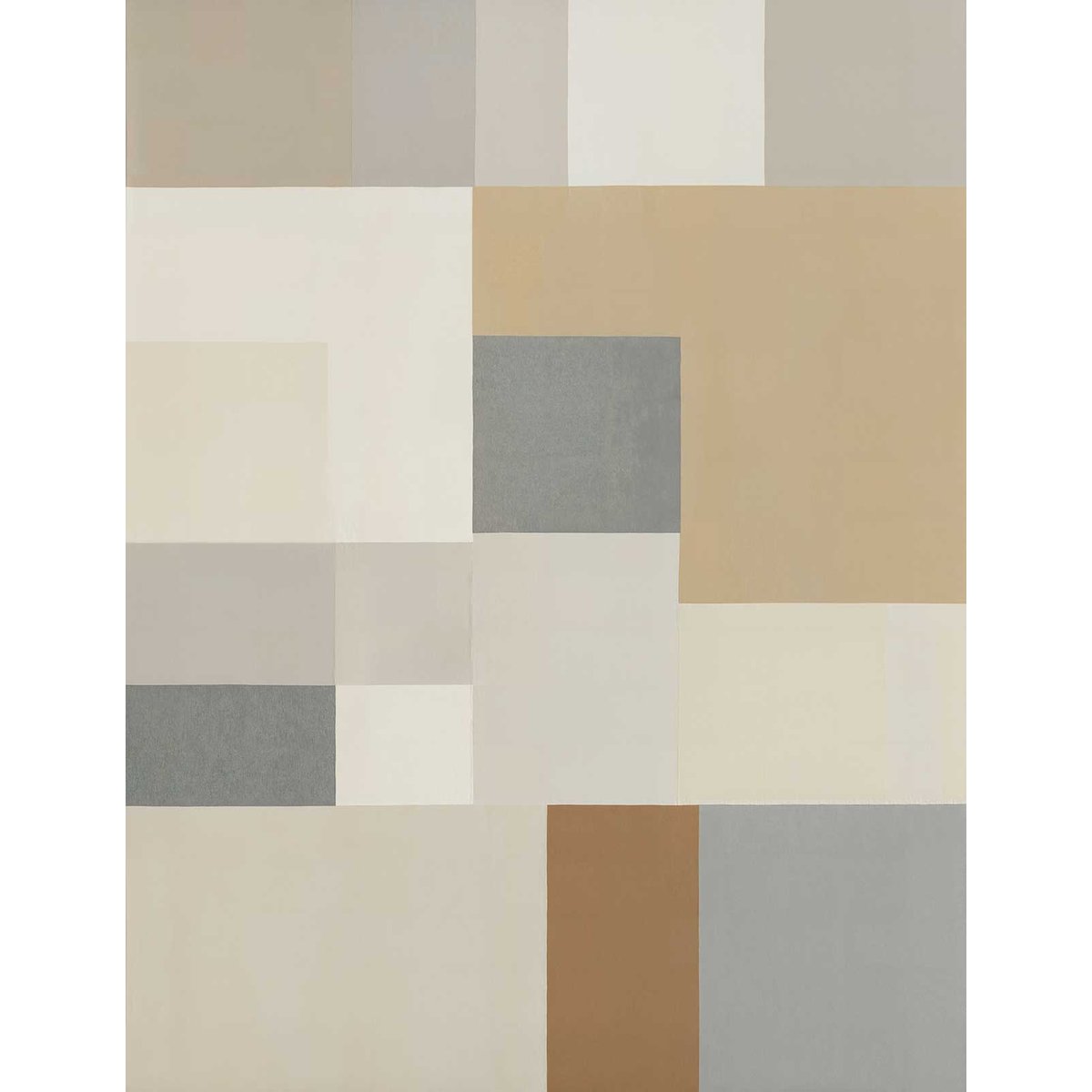 Papier peint Mosaïque Grège multicolore, HEXOA