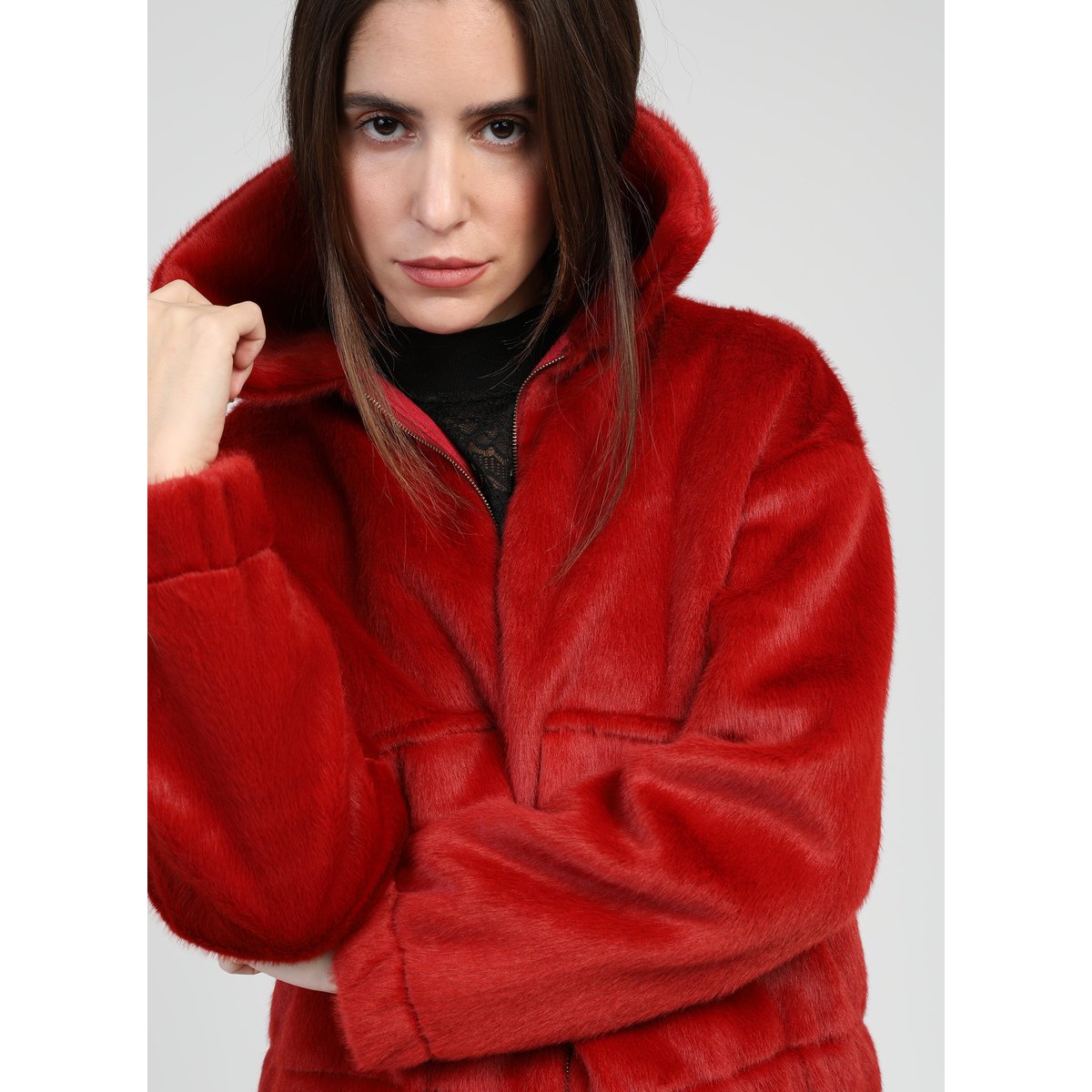 Blouson CANDYCE rouge, AN'GE