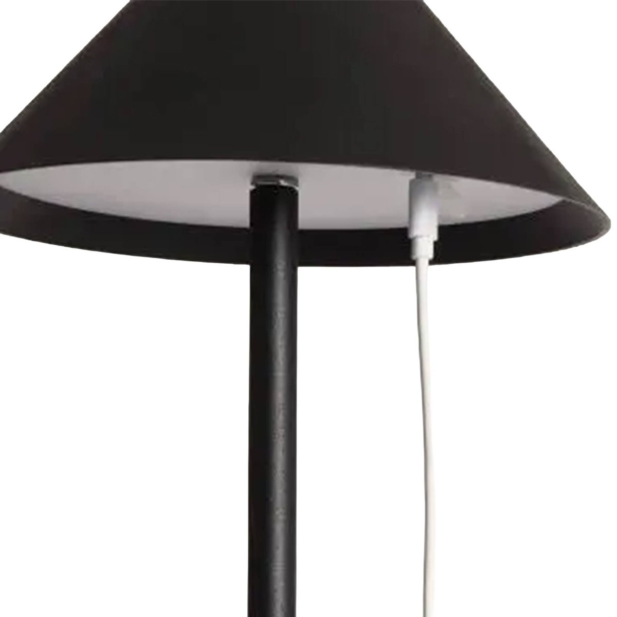 Lampadaire intérieur métal VIROS noir, SWEEEK