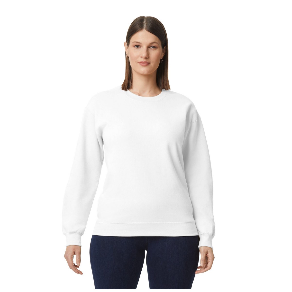 Haut polaire SOFTSTYLE blanc, GILDAN