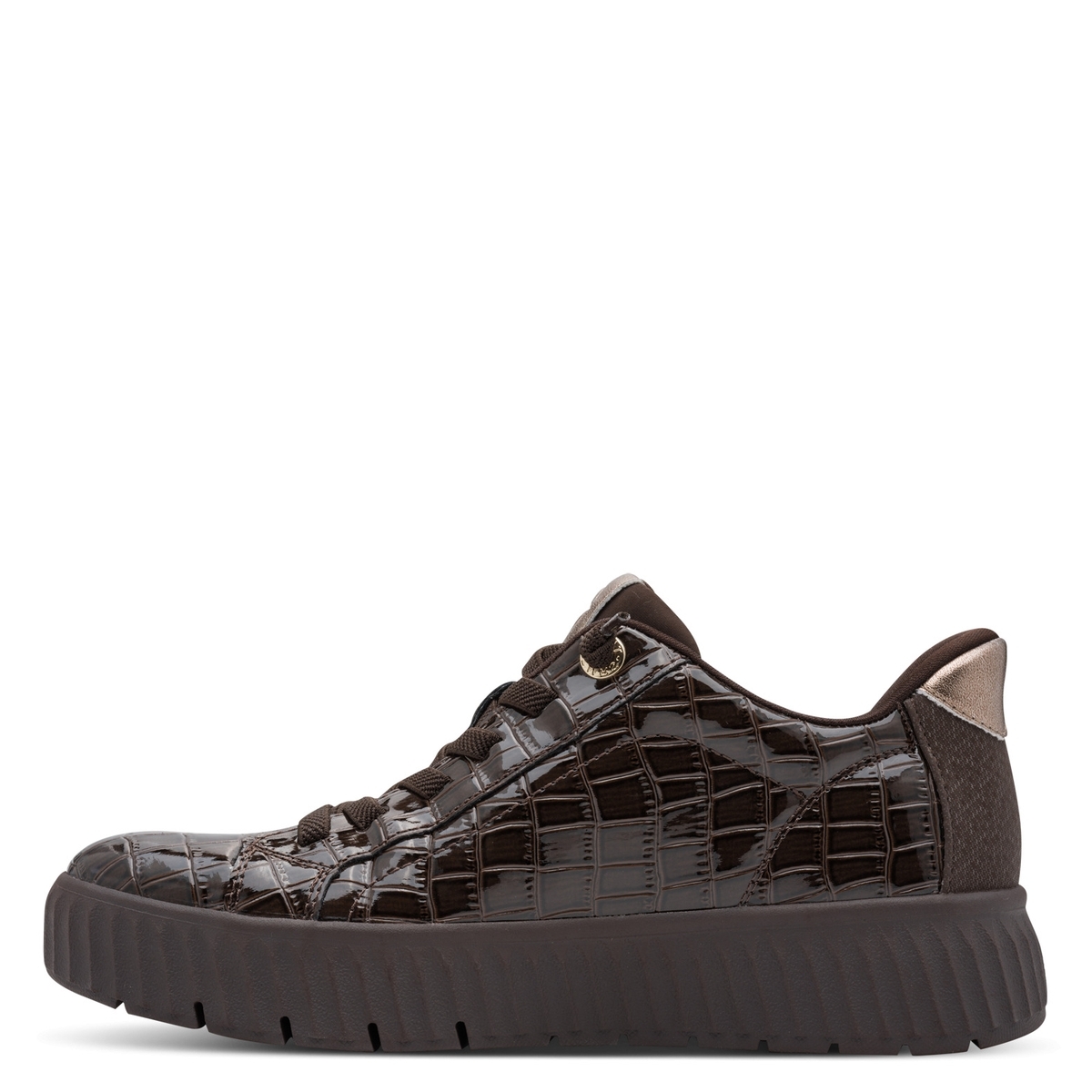 Basket comfort weite marron camel combiné, TAMARIS