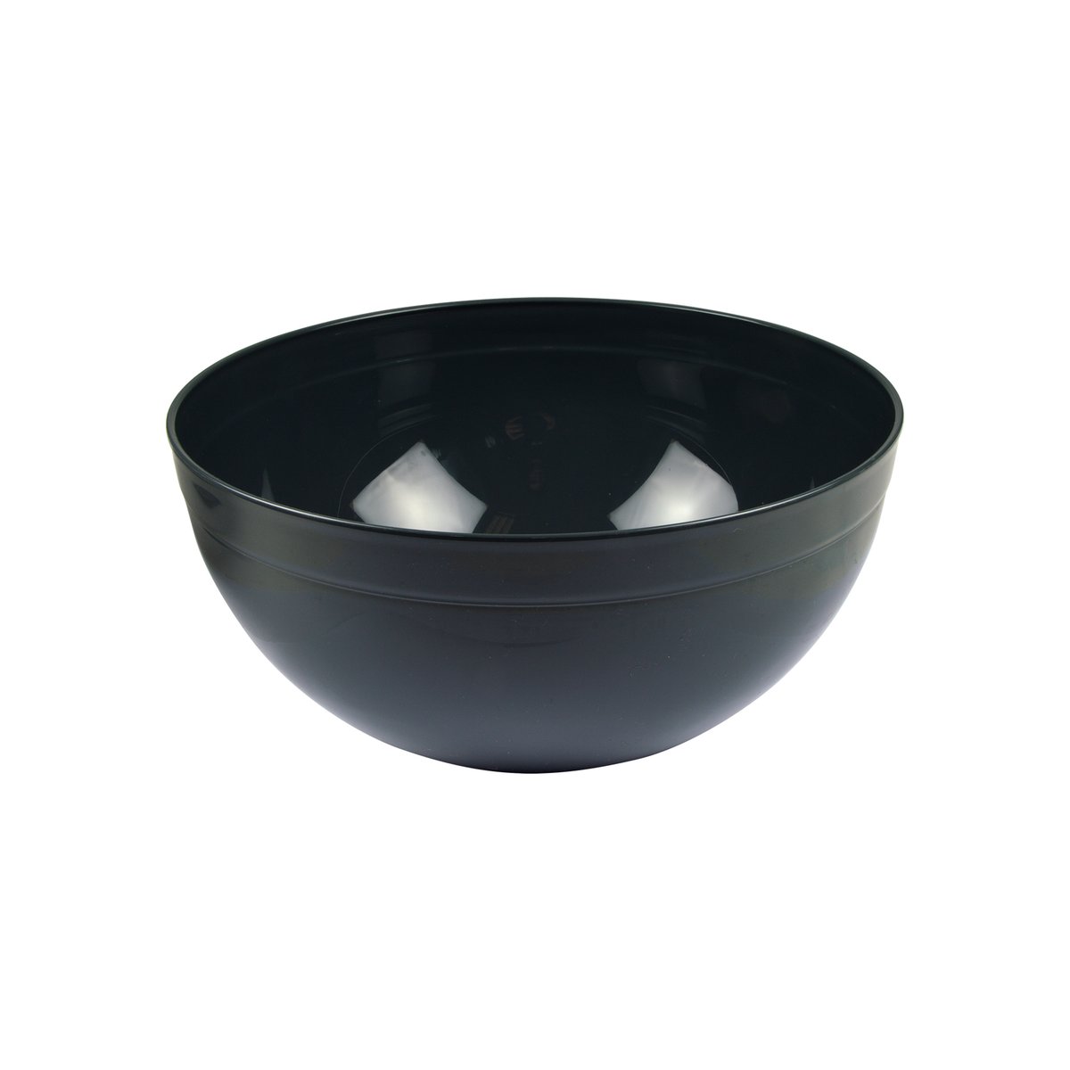 Saladier rond plastique 4.2L Anthracite multicouleur, EDEN