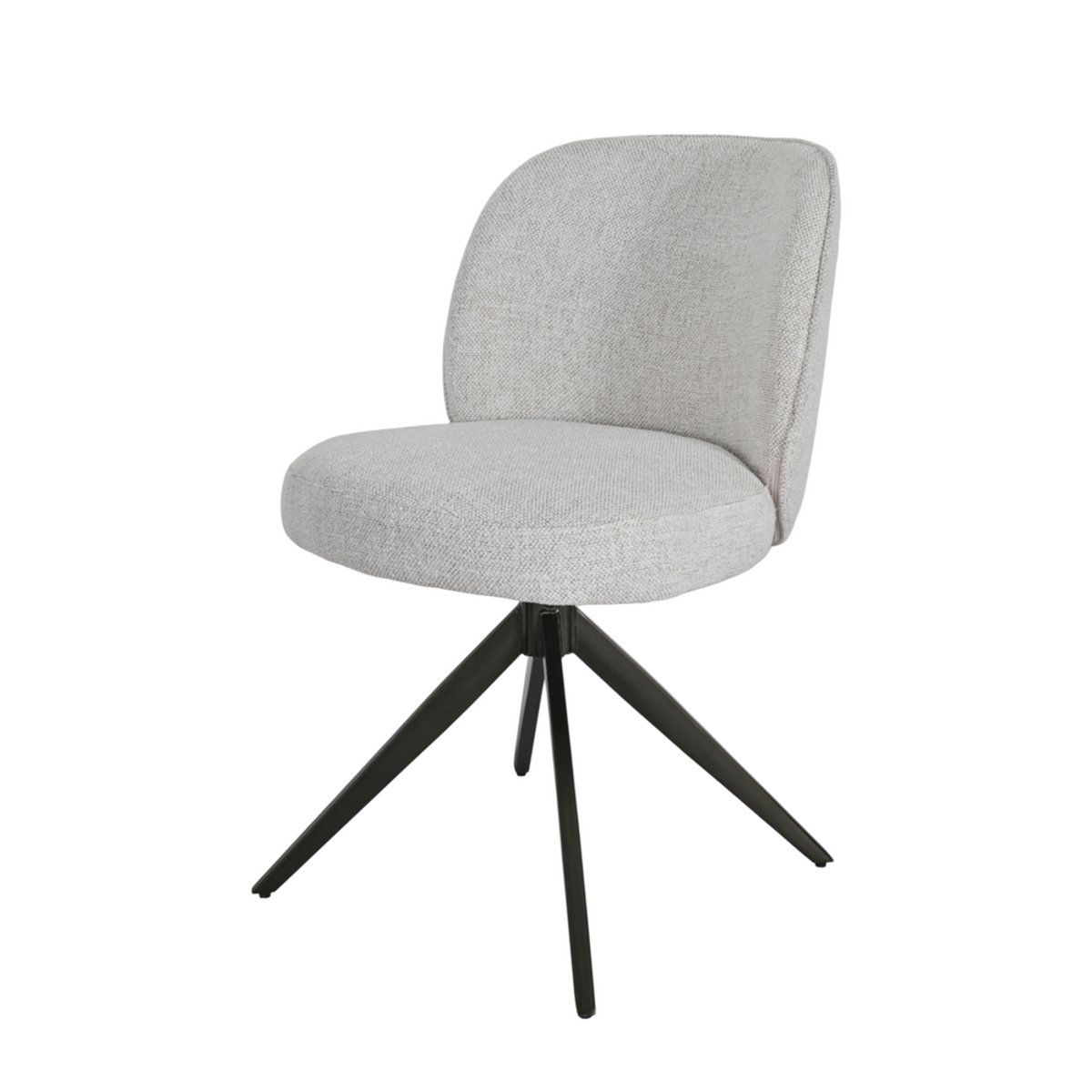 Chaise repas tissu beige, ZAGO