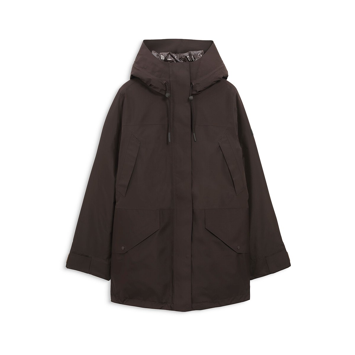 Parka matelassée mi-longue GORE-TEX® & REPREVE® terre, AIGLE