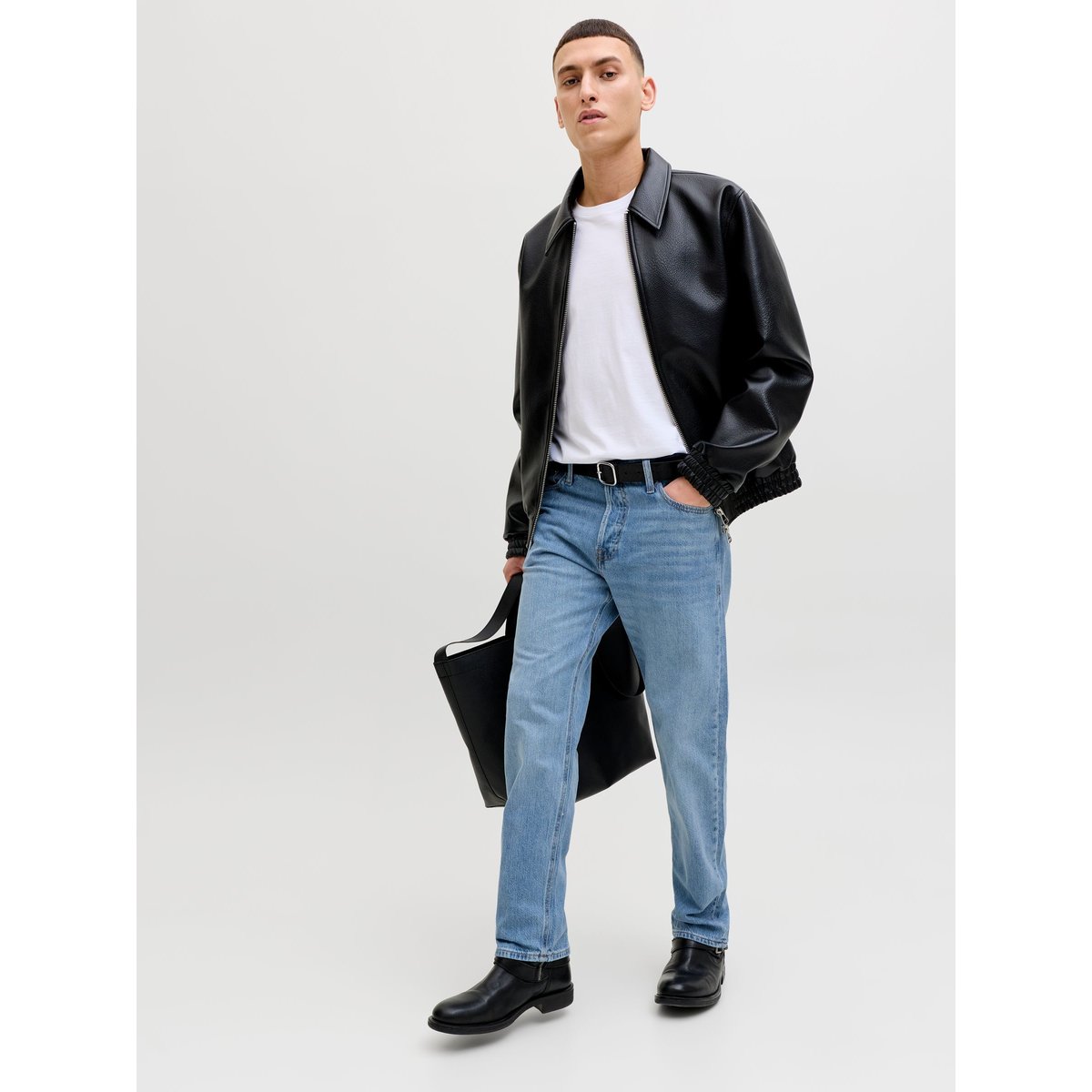 Jean Coupe Décontractée blue denim, JACK & JONES