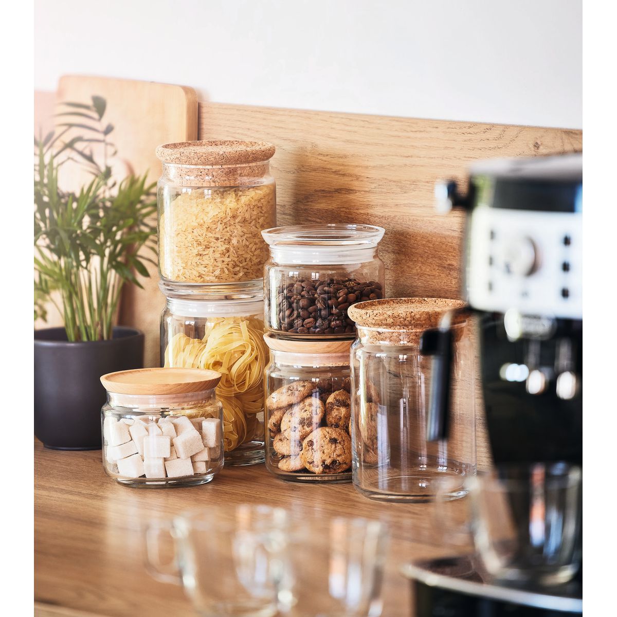 Pot de conservation 100 cl -PURE JAR GLASS transparent, LUMINARC