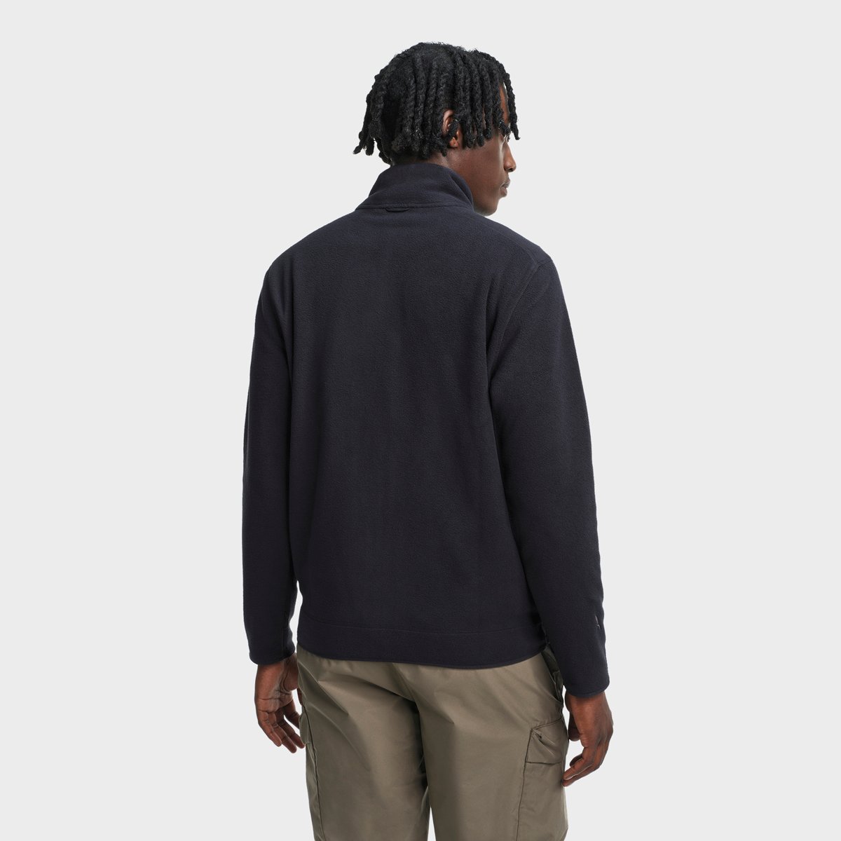 Veste polaire col montant fermeture éclair T-KIT noir, AIGLE