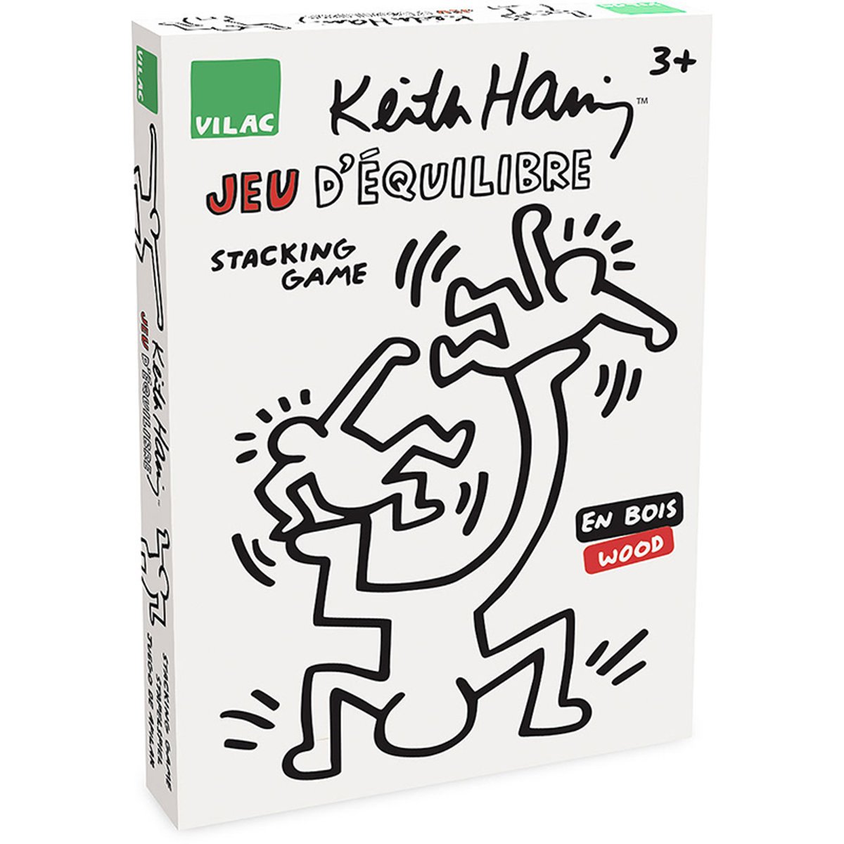 Jeu d'équilibre Keith Haring beige, VILAC