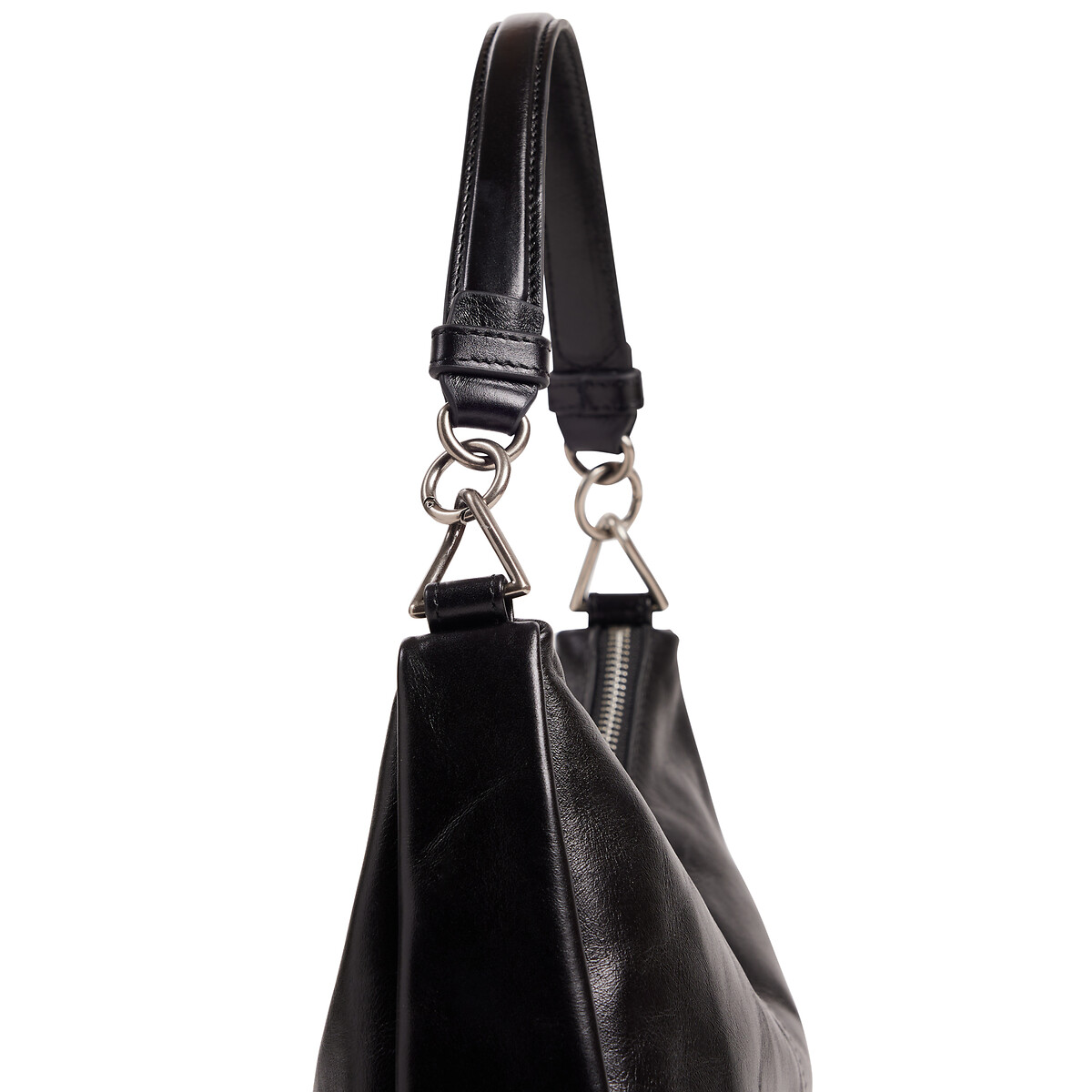 Sac à main cuir REJINA noir, NAT & NIN