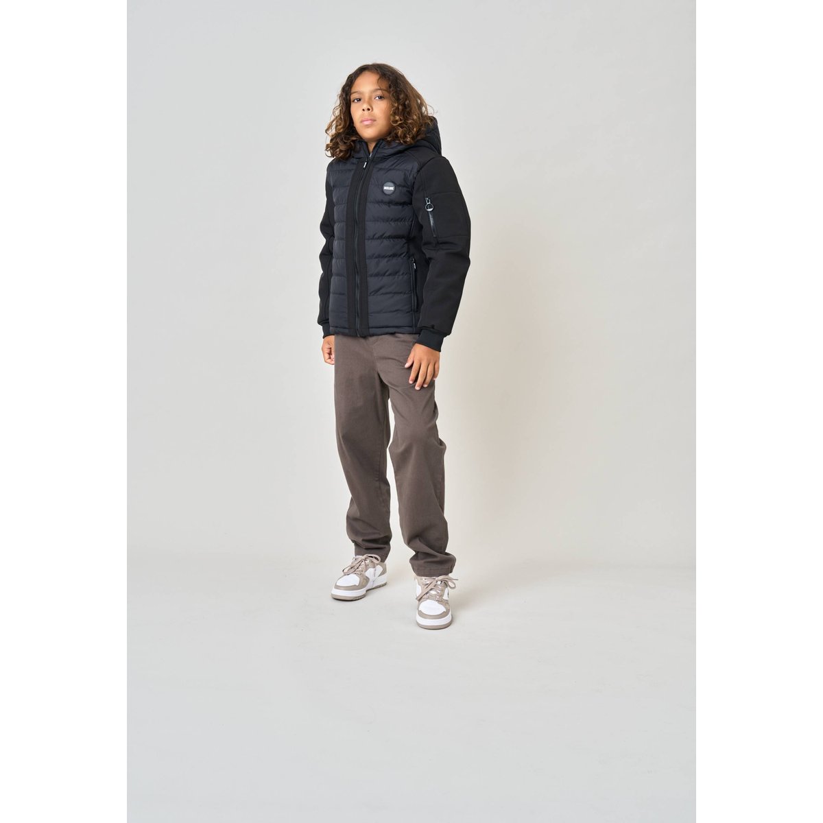 Blouson matelassé garçon SECTOR black, DEELUXE