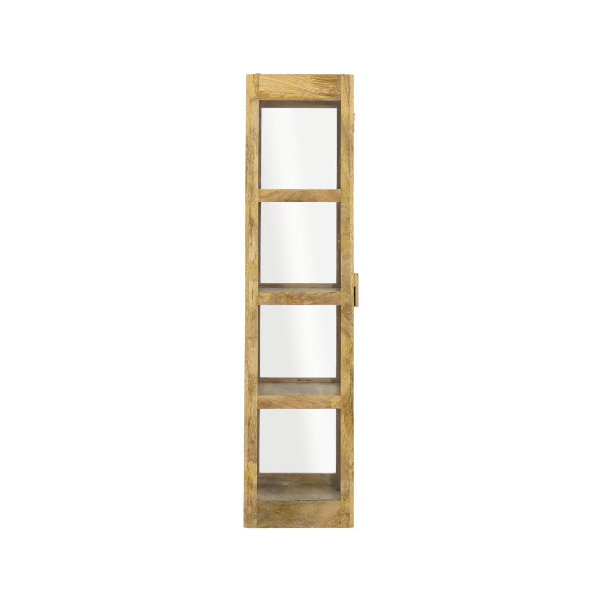 Vitrine en bois de manguier JULIET bois clair, MADE IN MEUBLES