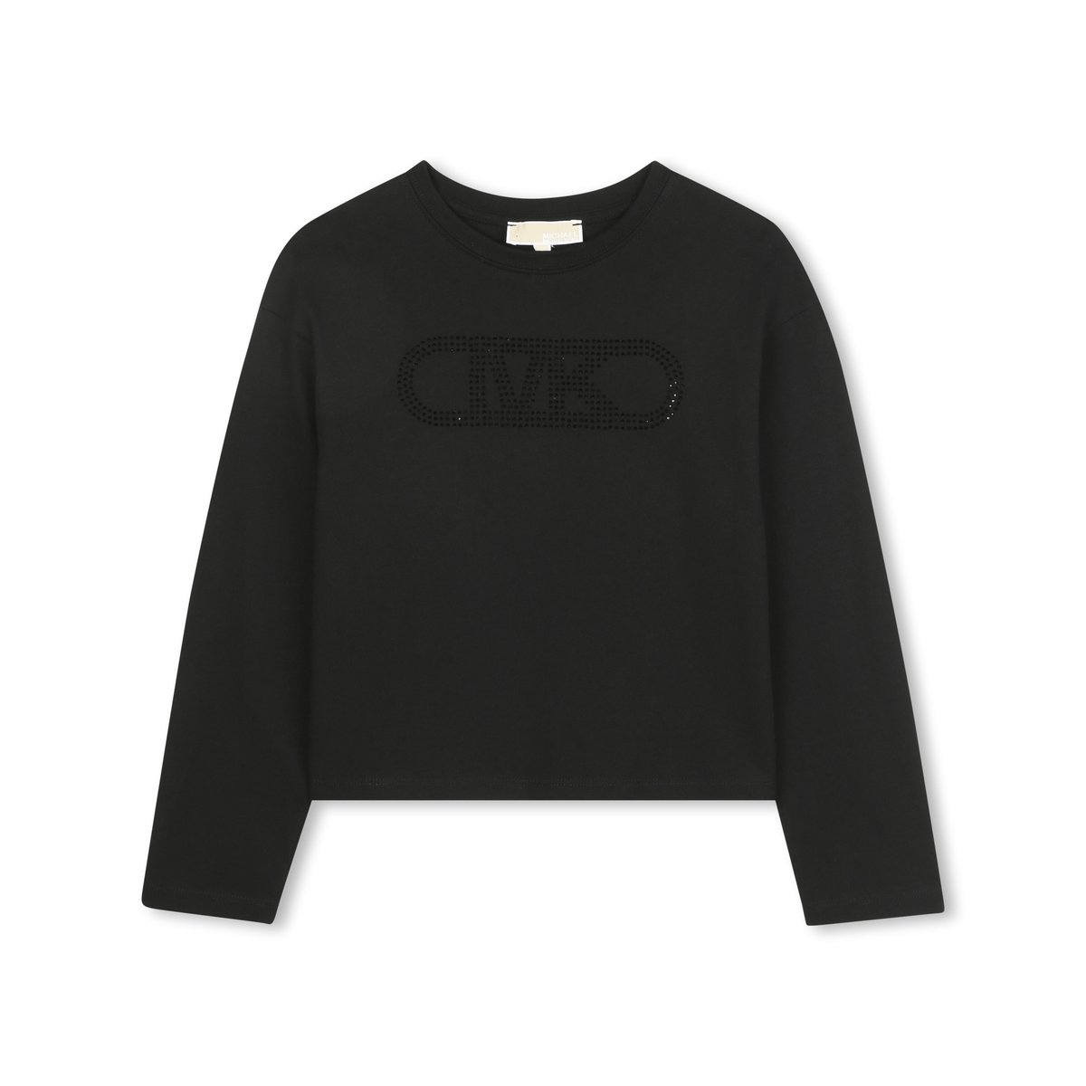 T-shirt manches longues en jersey black, MICHAEL KORS