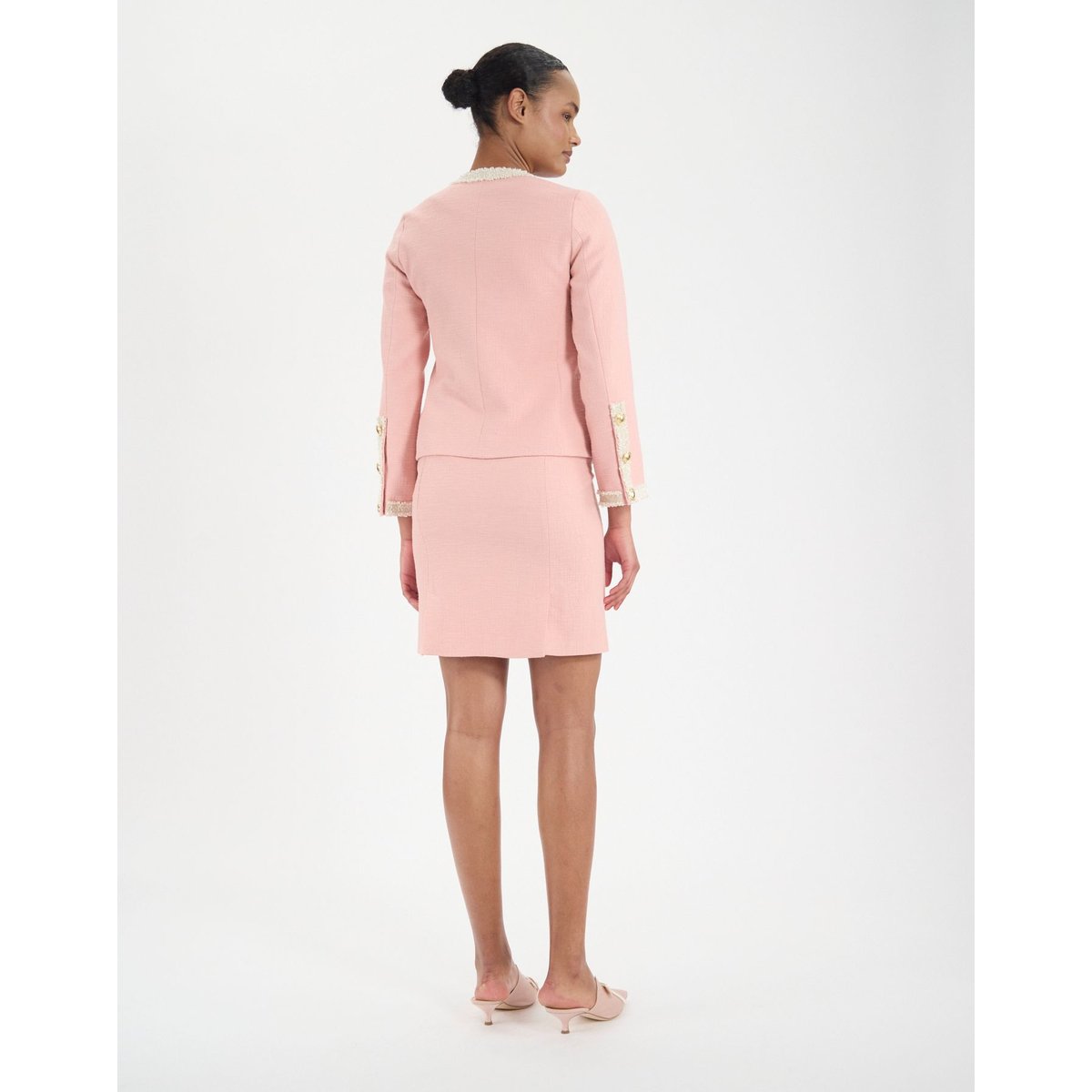 Veste Adelaïde rose rose, INES DE LA FRESSANGE PARIS