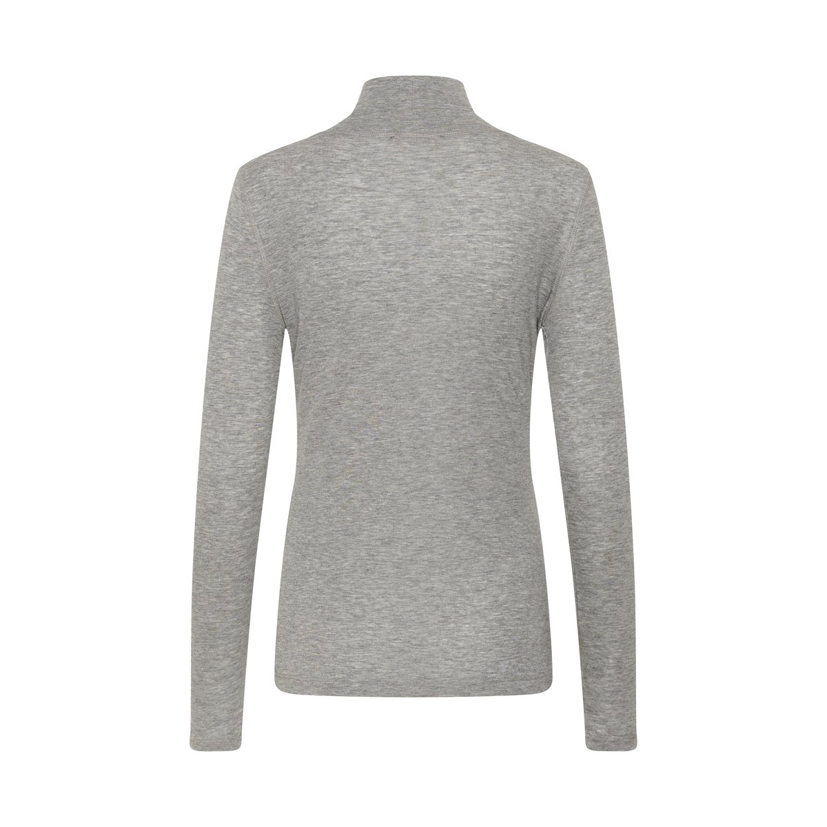 T-shirt à manches longues gris grey melange, SOAKED IN LUXURY